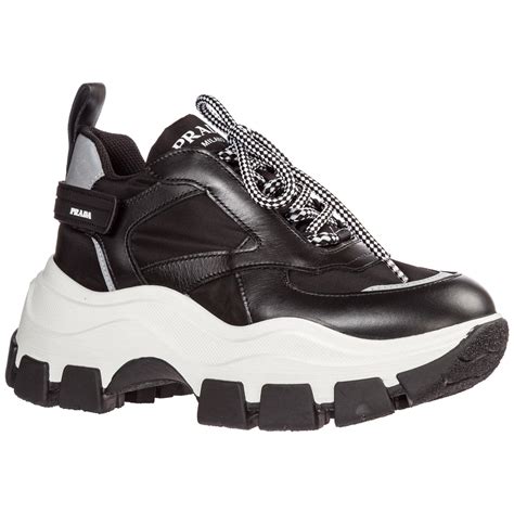 prada sneakers women black.